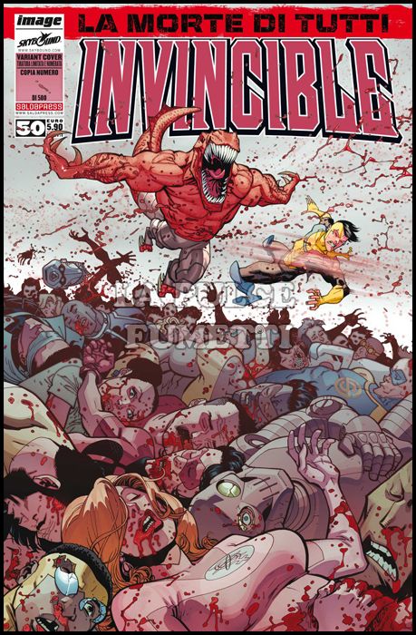 INVINCIBLE #    50 - VARIANT E - WRAP-AROUND - SALDAPRESS.COM